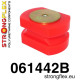 Seicento (98-08) STRONGFLEX - 061442B: Motor mount inserts (timing gear side) | race-shop.bg