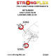 Lancer V (92-95) STRONGFLEX - 121433B: Преден тампон за двигател | race-shop.bg