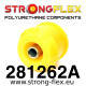 S13 (88-93) STRONGFLEX - 281262A: Тампон за преден долен радиален носач към шаси SPORT | race-shop.bg