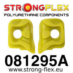 STRONGFLEX - 081295A: Engine front mount inserts SPORT