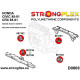 CRX (88-91) STRONGFLEX - 081162A: Преден тампон за двигател лявата страна SPORT | race-shop.bg