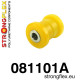 CRX del Sol (92-97) STRONGFLEX - 081101A: Outer arm to hub bush and inner track arm bush 31mm SPORT | race-shop.bg