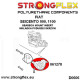 Seicento (98-08) STRONGFLEX - 061278A: Gearbox mount insert SPORT | race-shop.bg