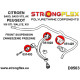 106 GTI, RALLYE, XSI (91-03) STRONGFLEX - 051429A: Front anti roll bar mount SPORT | race-shop.bg