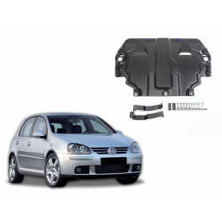 Защитен долен капак на двигателя за Volkswagen Golf V