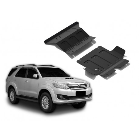 Долни капаци за двигател Защитен долен капак на двигателя за Toyota Fortuner | race-shop.bg