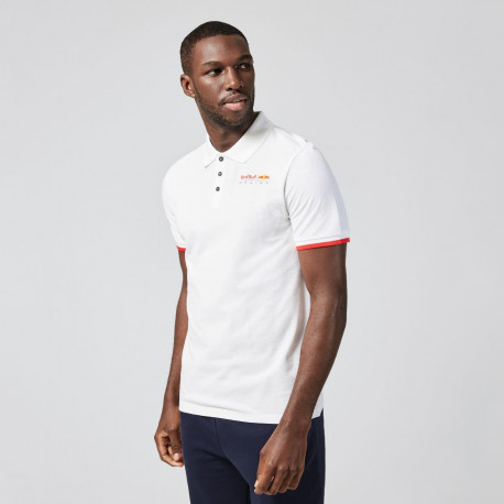 Тениски Поло тениска RED BULL RACING, бял | race-shop.bg