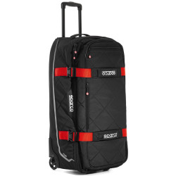 SPARCO Туристична пътна чанта черна/червена