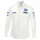 Тениски Sparco MARTINI RACING мъжка риза с дълъг ръкав - бяла | race-shop.bg