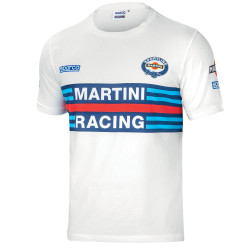 Sparco MARTINI RACING мъжка Тениска - бяла