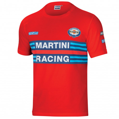 Тениски Sparco MARTINI RACING men`s T-Shirt - red | race-shop.bg