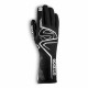 Ръкавици Състезателни ръкавици Sparco LAP с FIA 8856-2018 black/white | race-shop.bg