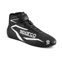 FIA състезателни обувки Sparco FORMULA, черен/бял