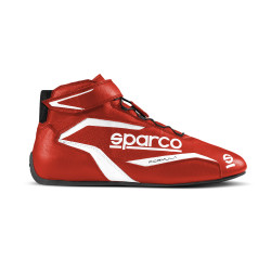 FIA състезателни обувки Sparco FORMULA, червен/бял