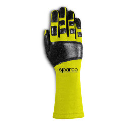Състезателни ръкавици Sparco TIDE MECA yellow
