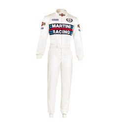 FIA състезателен гащеризон SPARCO Martini Racing COMPETITION (R567), бял