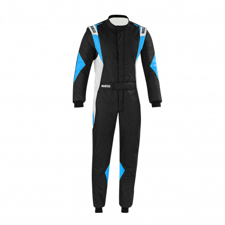 Гащеризони FIA състезателен гащеризон SPARCO SUPERLEGGERA (R564), черен/бял/син | race-shop.bg