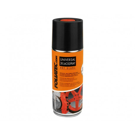 Спрей и фолио Foliatec 2C universal spray paint, 400 ml, red glossy | race-shop.bg