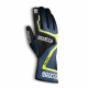 Ръкавици Състезателни ръкавици Sparco Rush (вътрешни шевове) gray/yellow | race-shop.bg