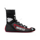 Състезателен обувки Sparco X-LIGHT+ FIA черно/червено