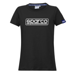 Тениска Sparco LADY FRAME черен