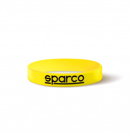 Гумени гривни SPARCO силиконова гривна жълта | race-shop.bg