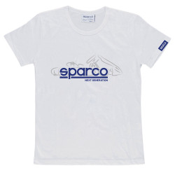 Детска тениска Next Generation 2022 SPARCO - бяла
