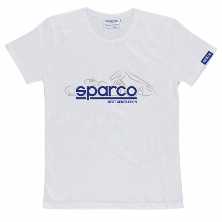 Тениски Детска тениска Next Generation 2022 SPARCO - бяла | race-shop.bg