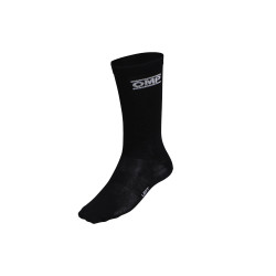 OMP Tecnica MY2022 чорапи с FIA одобрение, високи черен