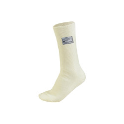 OMP First MY2022 чорапи с FIA одобрение, високи бяла