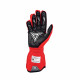 Ръкавици Състезателни ръкавици OMP ONE EVO X с хомологация на FIA (външни шевове) червена | race-shop.bg