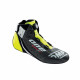 FIA състезателени обувки OMP ONE EVO X R черен/жълт