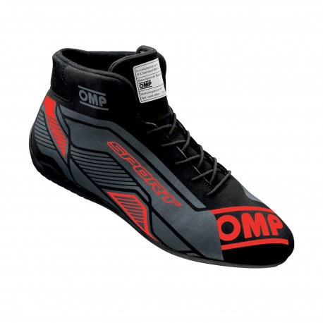 Акция FIA състезателни обувки OMP SPORT, черен/червен | race-shop.bg
