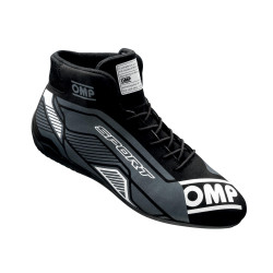 FIA състезателни обувки OMP SPORT, черен/сив