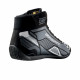 Акция FIA състезателени обувки OMP Sport черно/сиво 2022 | race-shop.bg