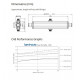 Универсални маслени охладители LAMINOVA C43-180 охладител масло вода, 275мм | race-shop.bg