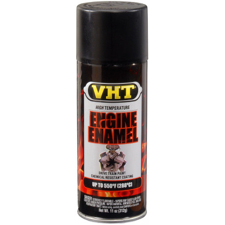 Бои за двигател VHT ENGINE ENAMEL, черно (плоско черно) | race-shop.bg