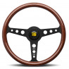 3-spoke steering wheel MOMO INDY HERITAGE Black 350 mm