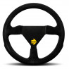 3 spoke steering wheel MOMO MOD.11 black 280mm, suede