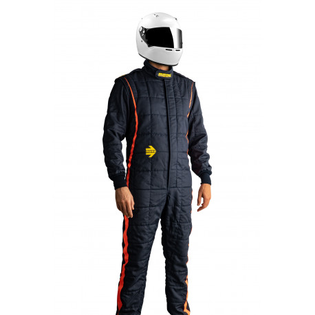Гащеризони FIA състезателен гащеризон MOMO PRO-LITE, тъмносин | race-shop.bg