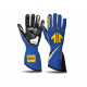 Ръкавици Race gloves MOMO CORSA R with FIA homologation (external stitching) blue | race-shop.bg