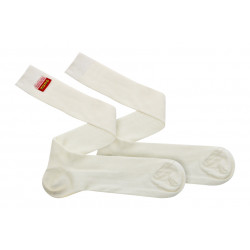 MOMO COMFORT TECH чорапи с одобрение на FIA, високи бели