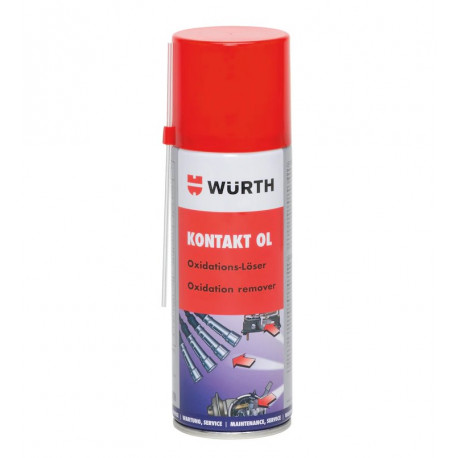 Химия за автомобили WURTH контактен спрей на оксидиращ разтворител - 200ml | race-shop.bg