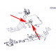 EGR тапи Тапа за отстраняване на EGR с уплътнения, подходящи за Mercedes OM642 | race-shop.bg