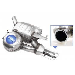 Оригинален заден ляв заглушител вкл. звуков генератор за Audi A6, A7 4G (up to 2014)