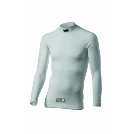 Бельо OMP Tecnica Evo underwear top FIA, white | race-shop.bg