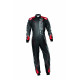 Гащеризони CIK-FIA race suit OMP KS-3 ART black/red | race-shop.bg