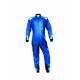 Гащеризони CIK-FIA race suit OMP KS-3 ART blue/cyan | race-shop.bg