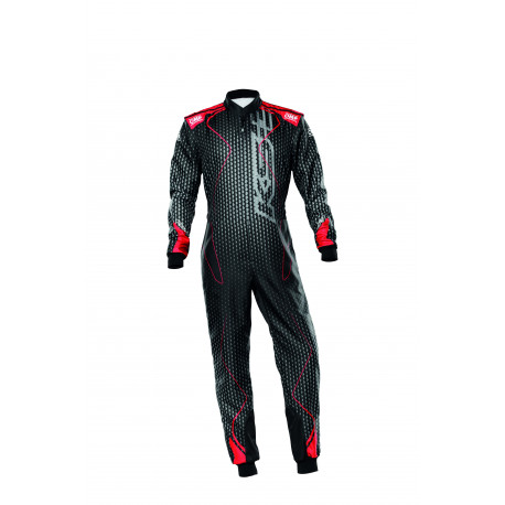 Гащеризони CIK-FIA child race suit OMP KS-3 ART black/red | race-shop.bg