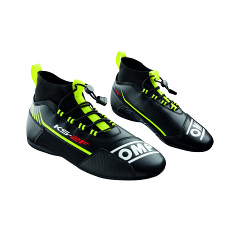 Обувки Race shoes OMP KS-2F black/yellow | race-shop.bg